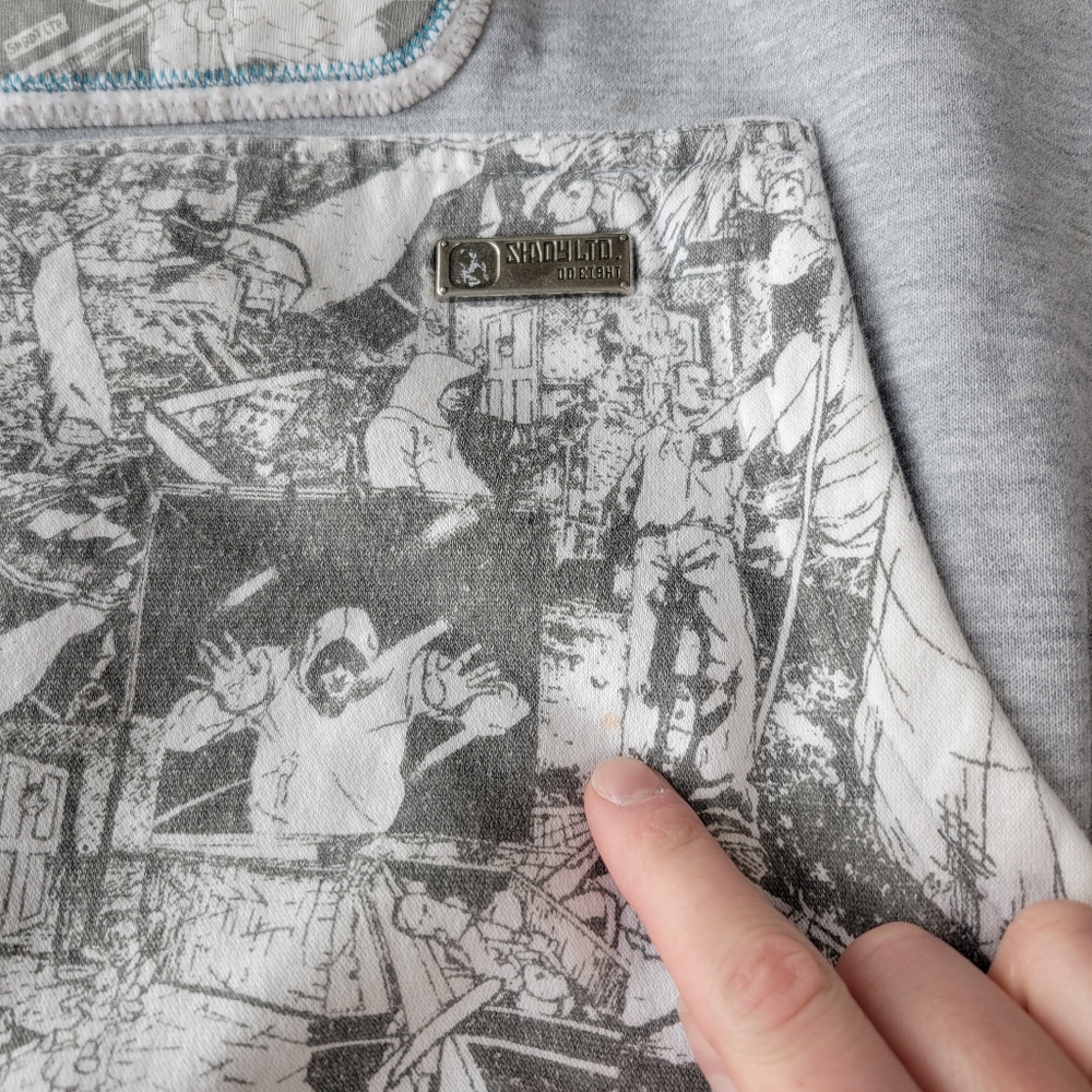 VTG Y2K Eminem Shady LTD Hip Hop Graphic Crewneck Sweatshirt 2XL - Picture 4 of 8